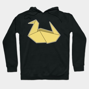 Duck Origami Sticker Style Design Hoodie